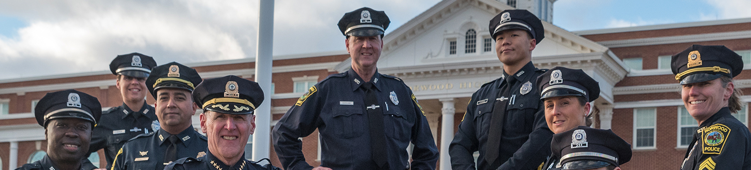 Officers lined up | IACP
